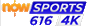 616 Now Sports 4K logo