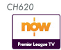 620 Now Premier League TV logo