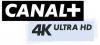 Canal+ 4K Ultra HD logo