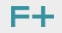 F+ logo