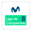 Movistar Liga de Campeones 8 logo