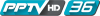 PPTV HD 36 logo